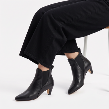 Rikley cuir calf black