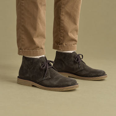 Greenflex suede dark chesnut