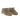 Baskets Ash Kasar en daim stone wash couleur mink avec lacets bicolores et semelle en caoutchouc naturel