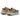 Baskets artisanales Flower mountain Sanchia pour homme en velours de vachette marron, olive et gris chez moodeshop