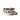 Baskets artisanales date Musa mono en daim et nylon mesh couleur taupe avec semelle en caoutchouc naturel