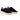 Baskets slip-on Sacha moodeshop en croûte de cuir velours bleu marine avec semelle en gomme cousue latérale
