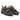 Baskets Flower mountain Yamano 3 moodeshop en daim et nylon gris, noir et marron avec semelle trail mouchetée