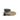 Botte Anonymous moodeshop Lully 55 en cuir noir avec talon recouvert de 5,5 cm vue de dessous