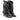 Bottes moodeshop en cuir nappa noir avec tige souple froncée et talon recouvert de 6 cm, fabrication italienne