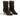 Bottes Anonymous Vully 50 en daim imprimé jaguar avec talon recouvert de 5 cm, vendues par moodeshop