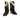 Bottes western artisanales moodeshop en cuir velours kaki et cuir métallisé doré avec talon de 6 cm