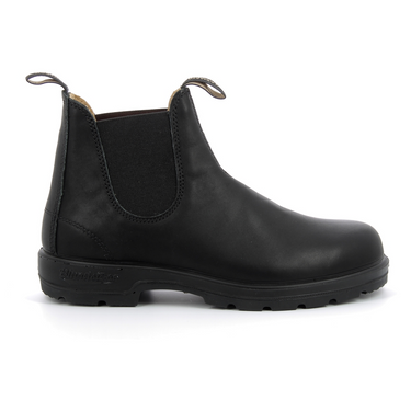 Bottines Chelsea Blundstone 558 pour homme en cuir gras noir avec semelle en gomme antidérapante chez moodeshop