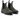 Bottines Chelsea moodeshop 2635 en cuir vert olive avec semelles crantées et bandes élastiques latérales