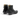 Bottines Mexicana moodeshop Bonnie en cuir noir finition vintage avec détail décoratif rond et talon de 4,5 cm