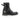 Bottines à lacets Moma pour moodeshop en cuir vachetta noir avec semelle commando crantée et détails artisanaux