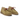 Chaussures artisanales Astorflex Beenflex en daim couleur whisky avec semelle en crêpe, vendues par moodeshop.