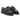 Chaussures artisanales moodeshop Marcelo en cuir pull up noir avec boucle métallique et semelle crantée