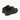 Chaussures Padror G VGT noires en cuir grainé tannage végétal avec semelle gomme, marque moodeshop