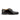 Chaussures derbies moodeshop Terrence Bison pour homme en cuir lisse noir avec lacets et semelle robuste