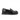 Mocassins Milano moodeshop en cuir de veau noir avec semelle crantée artisanale