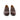 Mocassins penny loafer Pellet pour moodeshop en cuir brun lisse avec une silhouette classique et épurée