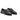 Mocassins artisanaux Pavement Elmira en cuir noir avec détails froncés et talon plat de 1 cm chez moodeshop