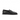 Mocassins artisanaux Elmira en cuir noir de la marque moodeshop avec talon plat de 1 cm