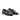 Mocassins Emmy Maison toufet en cuir glacé noir avec détails métalliques, vendus par moodeshop
