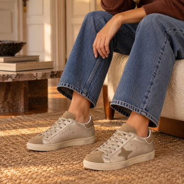 Sneaker 4707 Gold-tan