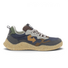 Baskets Id.eight Hana indigo en nylon ripstop et daim vegan avec semelle en caoutchouc recyclé chez moodeshop