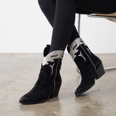 Boots Western E2016 Notte silver