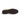 Semelle en gomme marron avec motif chevrons de la basket artisanale moodeshop Playnew en cuir et daim