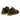 Chaussures Astorflex Beenflex en daim kaki sombre avec semelle crêpe, vue arrière, disponibles chez moodeshop