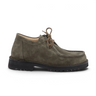 Chaussures Astorflex Beenflex xlc fumo en cuir velours gris avec semelle crantée commando vendues par moodeshop