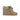 Basket compensée Serafini Manhattan 50 en cuir velours khaki avec doublure en sherpa, vendue par moodeshop