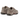 Baskets Ash Addict bis rose en daim stone wash avec semelle plateforme en gomme ultra légère