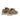Baskets artisanales Ash pour moodeshop en daim stone wash couleur mink avec semelle en caoutchouc naturel
