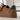 Baskets moodeshop Court 2.0 en croûte de cuir velours marron avec détail vert au talon et semelle en caoutchouc