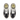 Baskets artisanales Crime Running Fugitive noires en cuir et nylon avec semelle en gomme, vendues par moodeshop