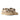 Baskets moodeshop Court 2.0 en daim camel avec lacets épais et semelle en caoutchouc naturel