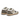 Baskets montantes artisanales moodeshop Playmid en cuir et daim, coloris Texas taste avec semelle gomme vintage