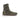 Baskets montantes artisanales Bronx Gravit-yy en cuir vieilli kaki avec bride velcro, vendues par moodeshop
