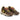 Baskets artisanales Satorisan Chacrona Premium Evo en daim et cuir vieilli marron bronze avec semelle running mouchetée
