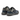 Baskets Satorisan Jacube dark blue en cuir et coton stone washed avec semelle running en gomme chez moodeshop