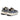 Baskets Flower mountain Yamano 3 moodeshop en daim et nylon gris et bleu avec semelle mouchetée ultralight