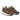 Baskets femme Flower mountain Yamano 3 moodeshop en daim, nylon et poils de poney marron et bordeaux