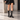 Bottes artisanales Billi bi moodeshop en cuir noir avec talon bloc de 7 cm et fermeture éclair latérale