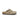 Sabot Birkenstock Boston moodeshop en cuir huilé couleur tabacco brown avec semelle en liège et boucle réglable