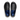 Mocassins femme moodeshop Birkenstock Highwood en cuir noir avec semelle intérieure confortable vue de dessus