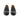 Moodeshop black smooth calfskin leather penny loafers, artisanal craftsmanship, made in Portugal.