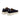 Baskets slip-on moodeshop Bobbies Sacha en cuir velours bleu marine avec semelle épaisse en gomme cousue