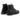 Boots à lacets artisanales moodeshop en cuir vachetta noir avec semelle cousue et talon bas