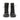 Boots à lacets Moma en cuir vachetta couleur cioco avec semelle commando, disponibles chez moodeshop