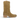 Botte western Mexicana Yopal en daim golden brown avec talon de 4,5 cm, disponible chez moodeshop